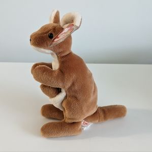 💕(3/$21)💕 Ty Beanie Baby Pouch the Kangaroo (1996)